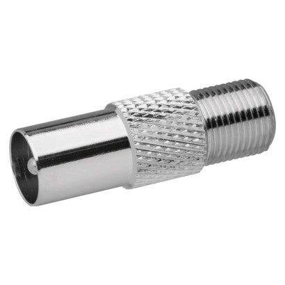 Reduktion F Buchse – IEC-Stecker, 10 Stk.