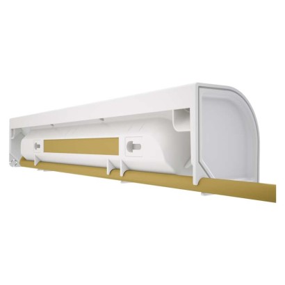Legrand predlžovací kábel 1 m / 3 zásuvky / s USB / hliník-biela / PVC / 1,5 mm2
