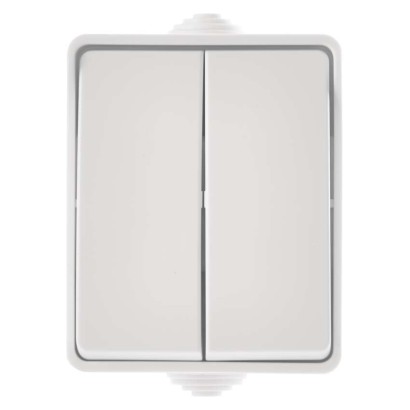 2× Serienschalter IP54