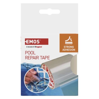 Reparaturklebeband für Schwimmbecken, 1 m × 100 mm, transparent