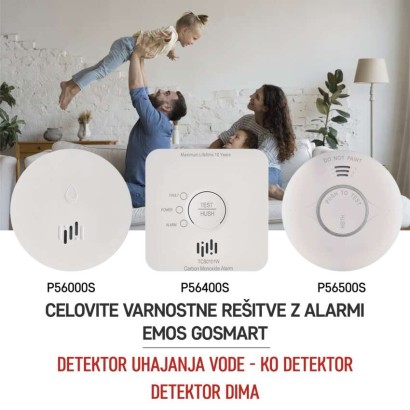 GoSmart Detektor dima TS380C-HW z WiFi