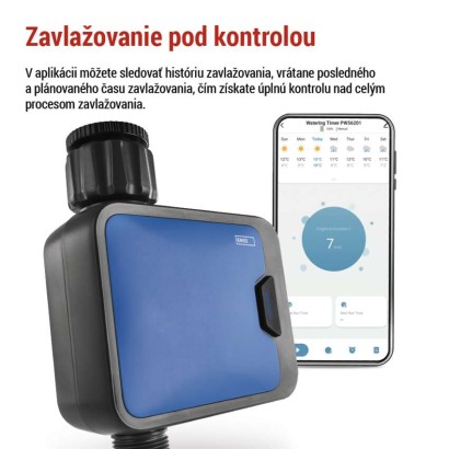 Časovač zavlažovania GoSmart, Bluetooth 5.0, 1 výstup