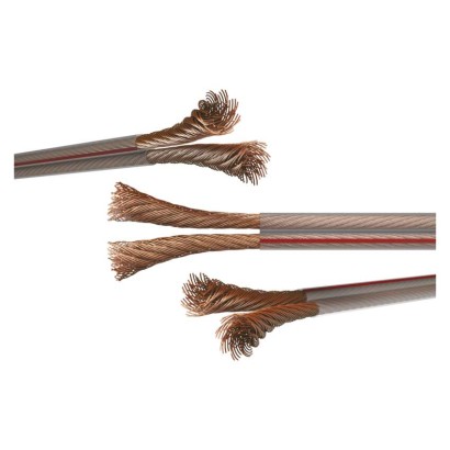 UTP-Kabel 2x0,75mm transparent, 100m