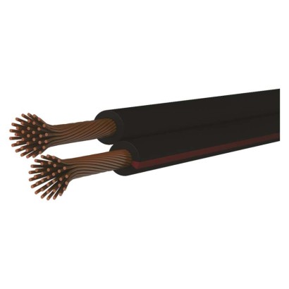 UTP-Kabel 2x0,75mm schwarzrot, 100m