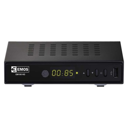 Set-top box EMOS EM180 HD HEVC H265 (DVB-T2)