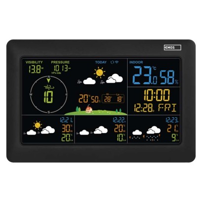 Wifi bezdrátová meteostanice E0389