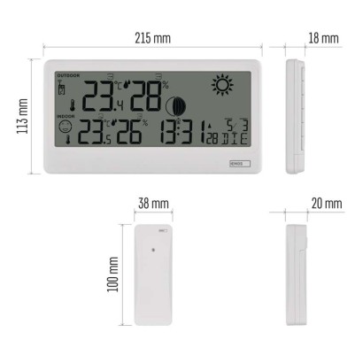 Drahtlose Wetterstation E0531