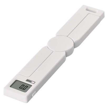 Digitale klappbare Küchenwaage EV028, weiß