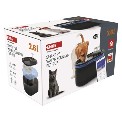 GoSmart Poidło PET CARE, 2,6 l, szary, Wi-Fi