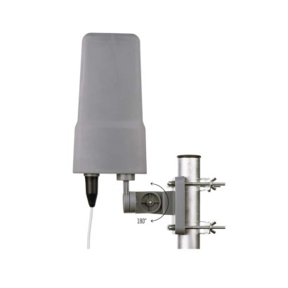 Antena zewnętrzna EM-VO6, 0–80 km DVB-T2, DAB, filtr LTE/4G