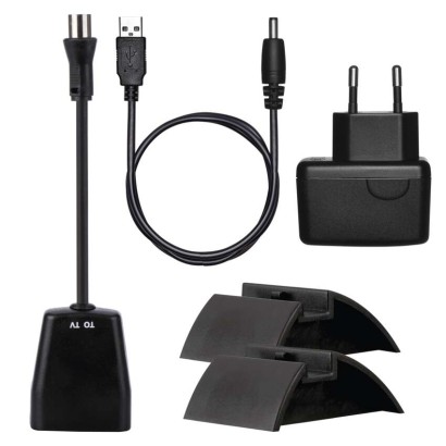 Anténa pokojová EM-300, 0–25 km, DVB-T2, DAB, filtr LTE/4G