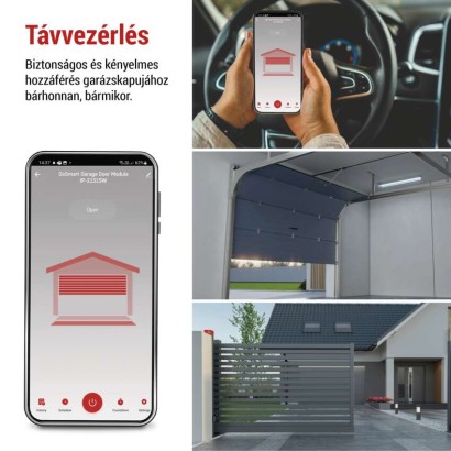 GoSmart modul a garázskapu vezérléséhez IP-2131SW, WiFi