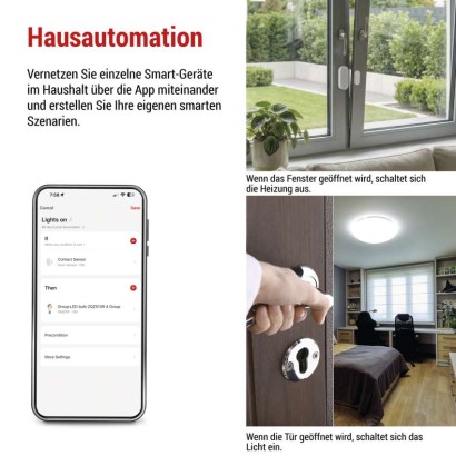 GoSmart drahtloser Türsensor IP‑2011Z, ZigBee