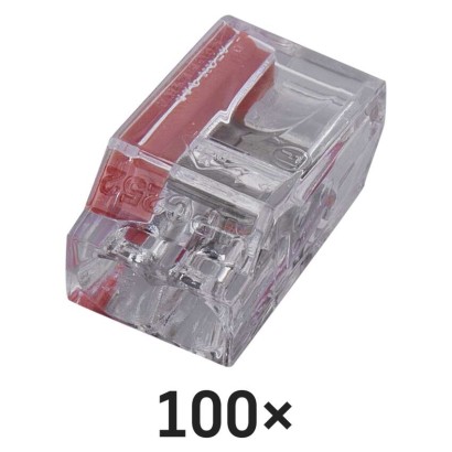 Klemme typ wago 273-252 2x2,5, 100 Stk.