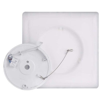 LED gaismeklis FLORI kvadrāts, balts, 18W, neitrāli balts