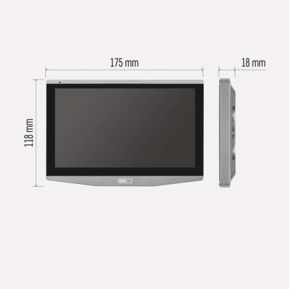 #GOSMART VIDEODOORPHONE 7" IP-750B INDOOR UNIT