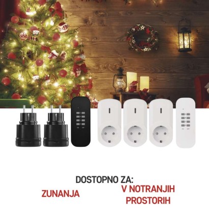 Daljinsko vodene vtičnice schuko