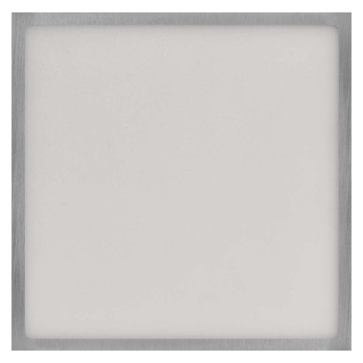 LED-Anbauleuchte NEXXO, quadratisch, silber, 28,5W, mit Change CCT