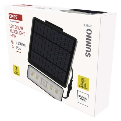 LED-Strahler SUNNO mit PIR, neutralweiss