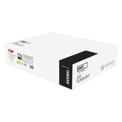 LED prožektorius AVENO 150 W, juodas, neutraliai baltas