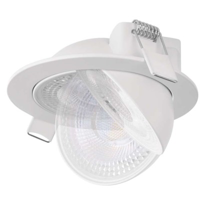 LED prožektorius GERI baltas, apvalus, 6,5 W CCT