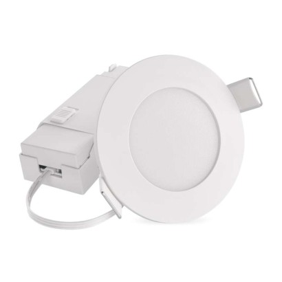 LED prožektorius LORI baltas, apvalus, 4,5 W CCT