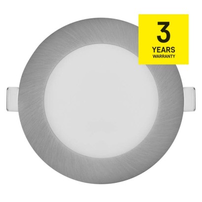 LED-Einbauleuchte NEXXO, rund, silber, 7W, mit Change CCT