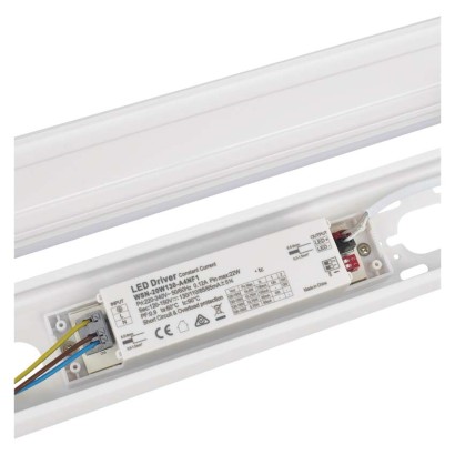 LED lineārais gaismeklis PANO 20W, neitrāli balts