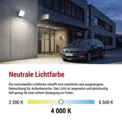 LED-Fluter TAMBO EVO, 100 W, 10 000 lm, IP65, schwarz