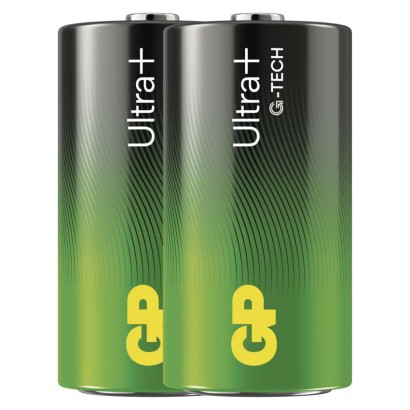 Alkalická batéria GP Ultra Plus LR14 (C), 2 ks
