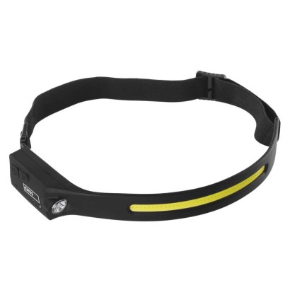 Naglavna polnilna LED svetilka, 380 lm, Li-Pol 1200 mAh