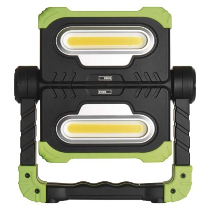 Polnilna LED delovna svetilka 2x COB, 2000 lm, 8000 mAh 