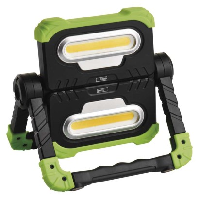 Polnilna LED delovna svetilka 2x COB, 2000 lm, 8000 mAh 