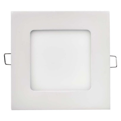 LED panel 120×120, štvorcový vstavaný biely, 6W neutrálna b.
