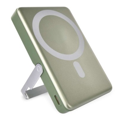 Bezvadu ārējais akumulators WI 1031, 10 000 mAh, 20 W, army-green