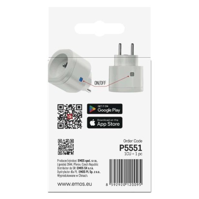 Zásuvka GoSmart WiFi IP-3001F