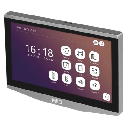 GOSMART 7-TOLLINE LCD-LISAMONITOR SLAVE IP-700B