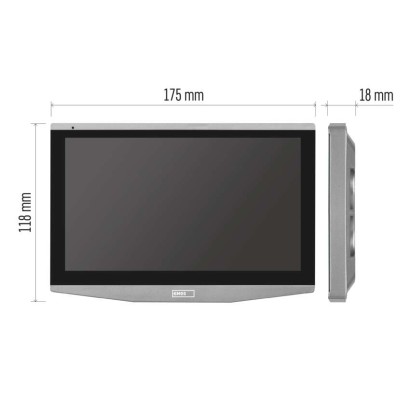 GOSMART 7-TOLLINE LCD-LISAMONITOR SLAVE IP-700B