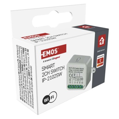 GoSmart Schaltermodul IP-2102SW, WiFi, 2-Kanal