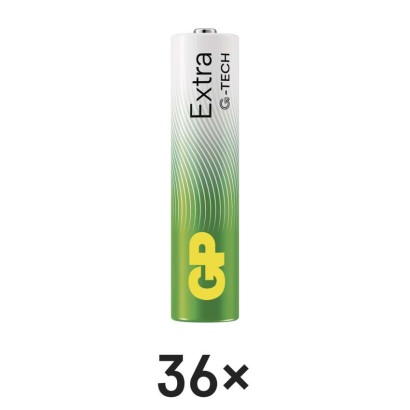 GP alkáli elem Extra AAA 36db