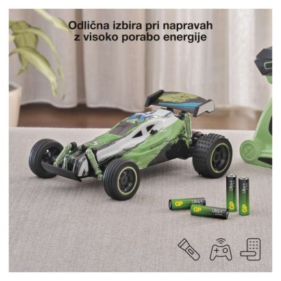 Baterija GP ULTRA PLUS alkalna LR03 AAA 4 kos
