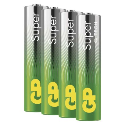 GP Bateria alkaliczna SUPER AAA (LR03) 4 szt.