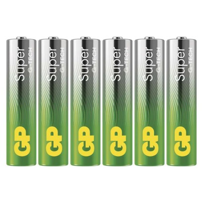 GP Bateria alkaliczna SUPER AAA (LR03) 6 szt.