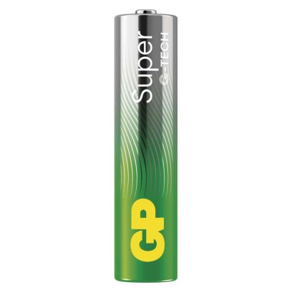 Alkalická baterie GP Super AAA (LR03), 8 ks