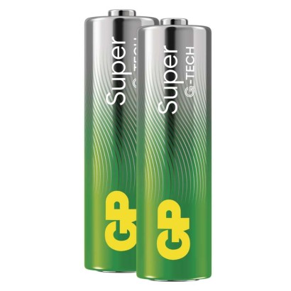 Alkalická batéria GP Super LR6 (AA), 2 ks