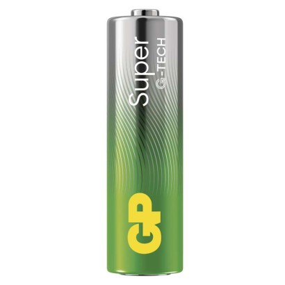 Alkalická baterie GP Super AA (LR6), 10 ks