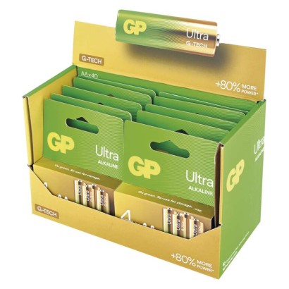 Baterija GP ULTRA alkalna LR6 AA 4 kos
