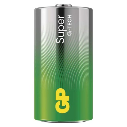 Alkalická baterie GP Super C (LR14), 2 ks