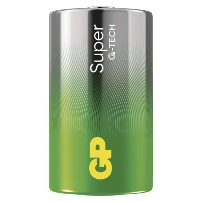 Alkalická baterie GP Super D (LR20), 4 ks