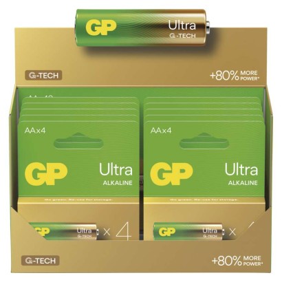 Baterija GP ULTRA alkalna LR6 AA 2 kos